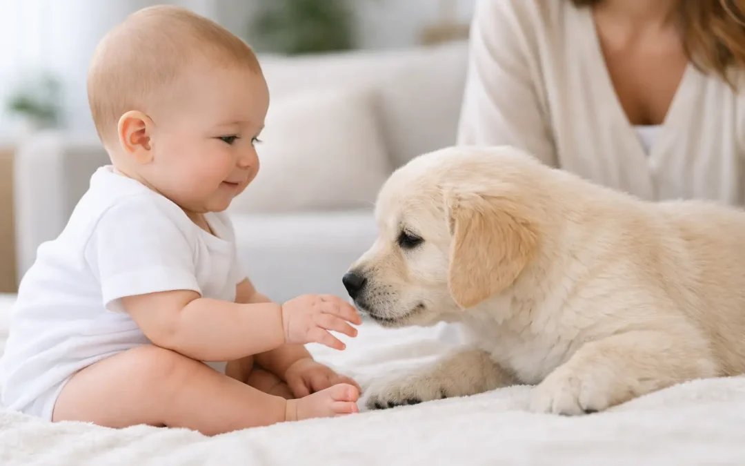 A Calm Guide to Puppy Baby Introductions