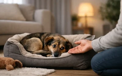 How to Help a Fearful Dog Feel Safe at Home